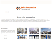 Tablet Screenshot of agileautomation.net